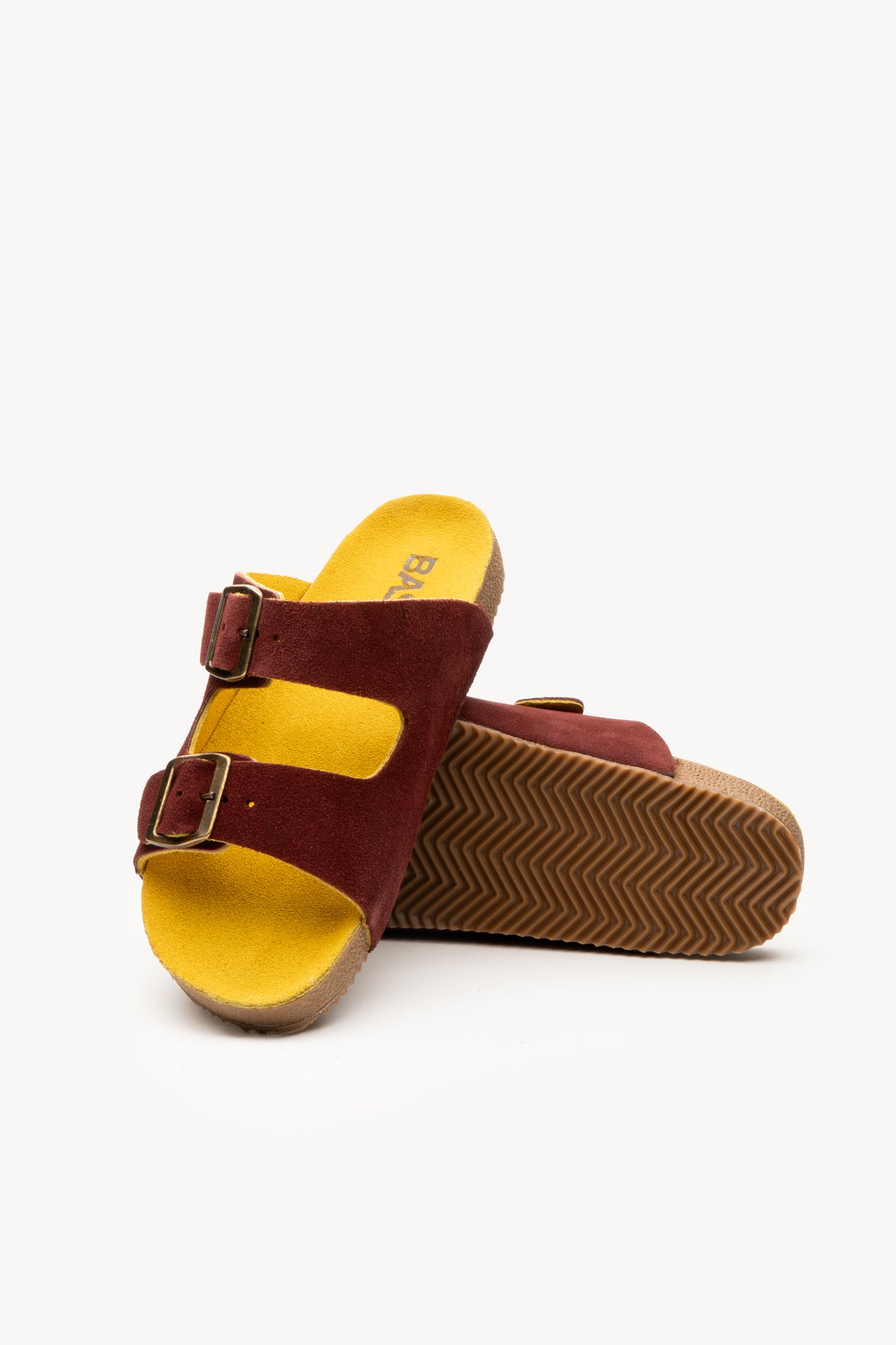 Bassa Papete Masculina em 100% couro | VINHO